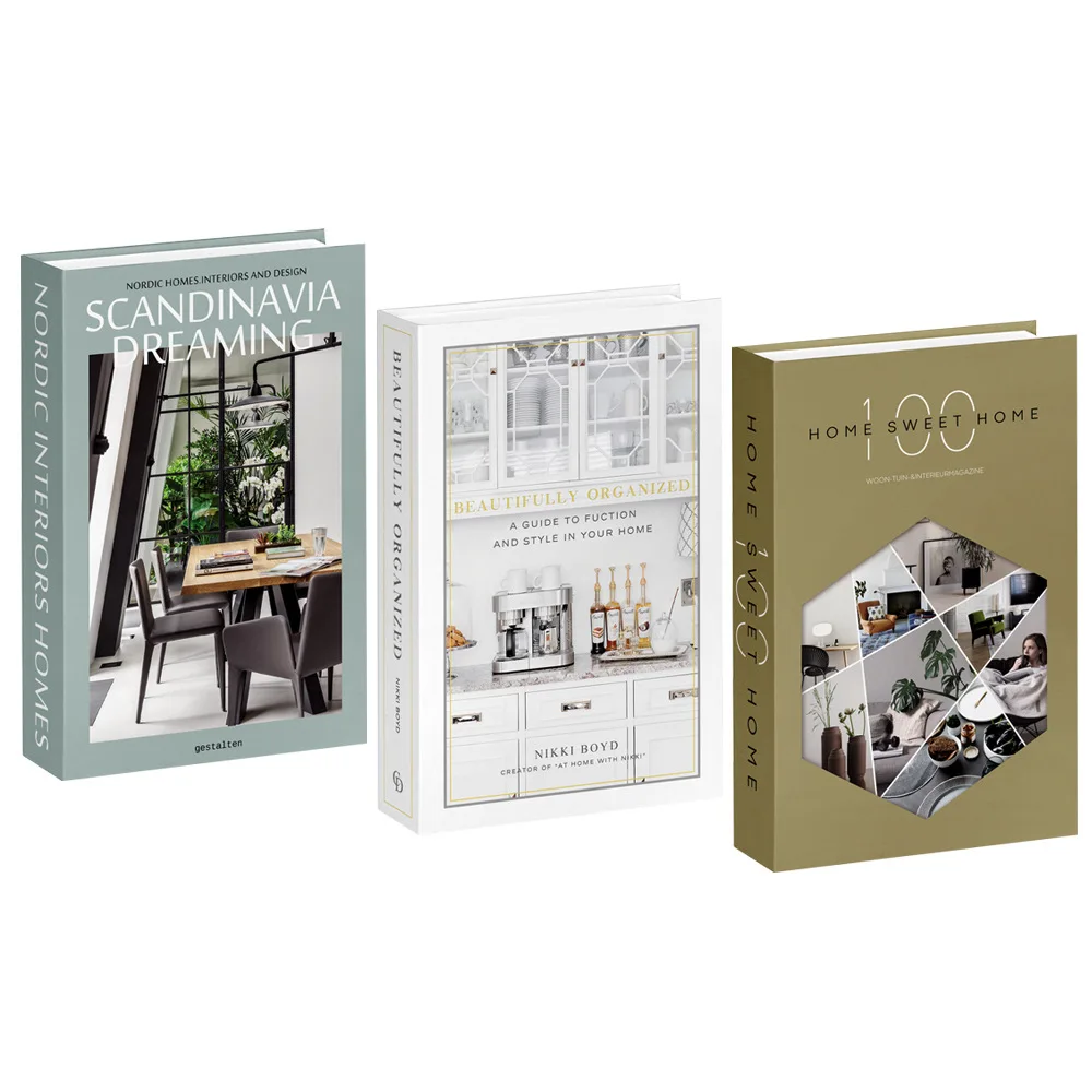 3pcs/lot Simulation Books for  - огляд і ціна Luxury Lifestyle Items