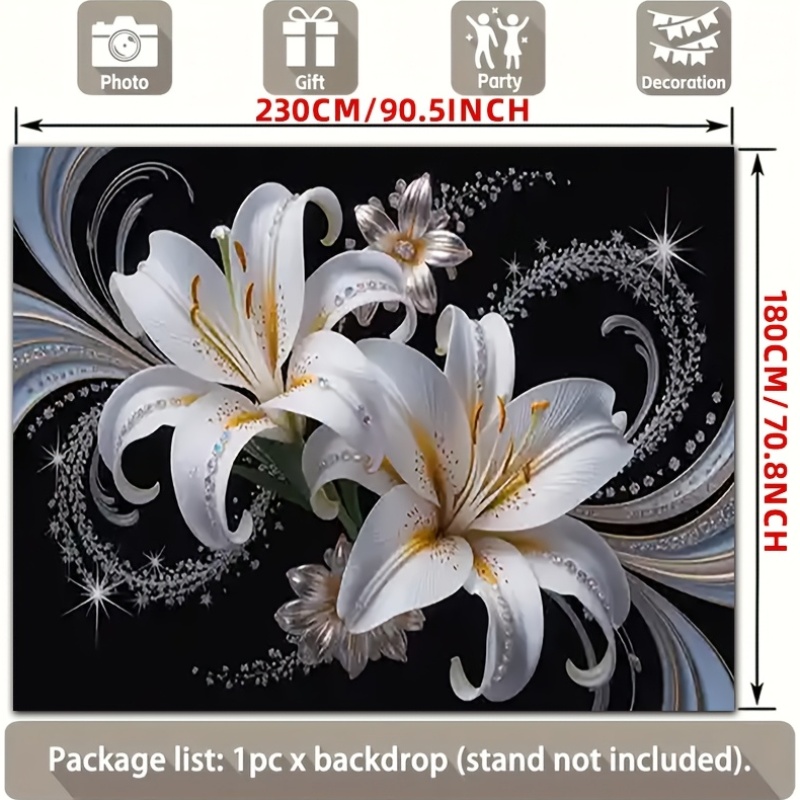 Luxurious White Lilies Floral  - огляд і ціна Luxury Lifestyle Items