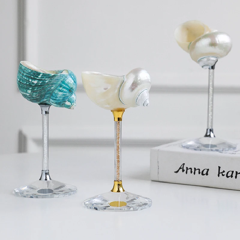 Natural Conch Shell Goblet Cre - огляд і ціна Luxury Lifestyle Items