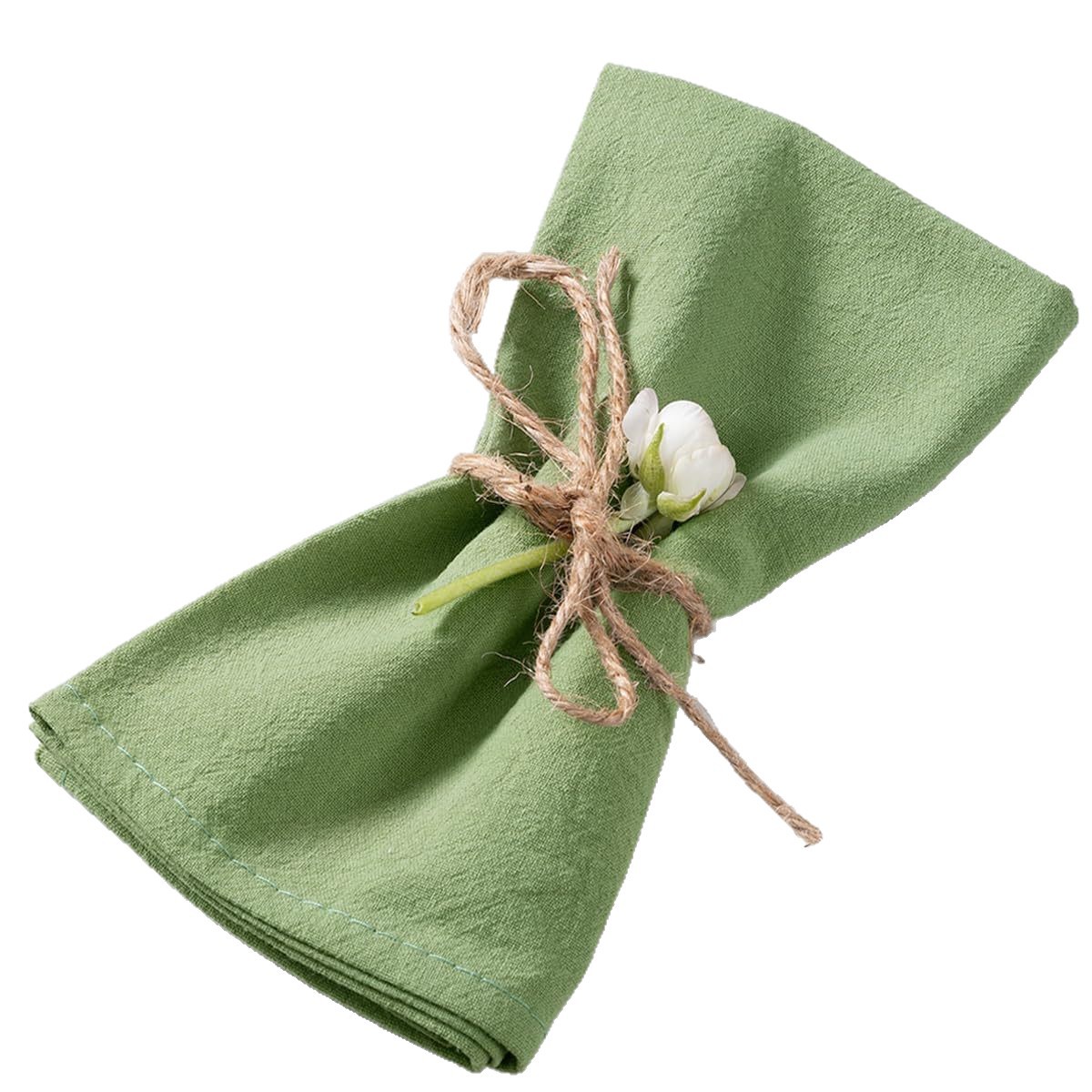 Linen Cloth Napkins Set of 8/6 - огляд і ціна Linen Napkin Set