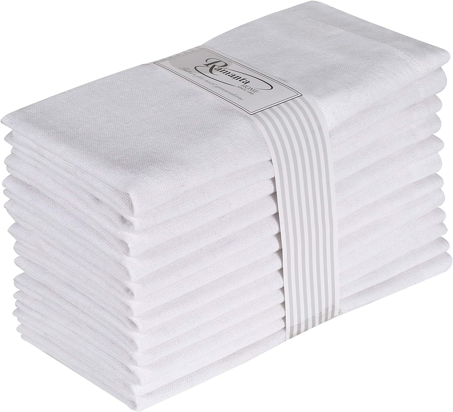 6 Pieces 100% Cotton Dinner Na - огляд і ціна Linen Napkin Set