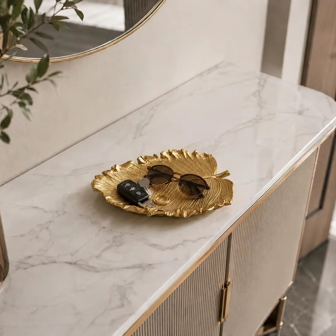Light Luxury Golden Leaf Stora - огляд і ціна Luxury Lifestyle Items