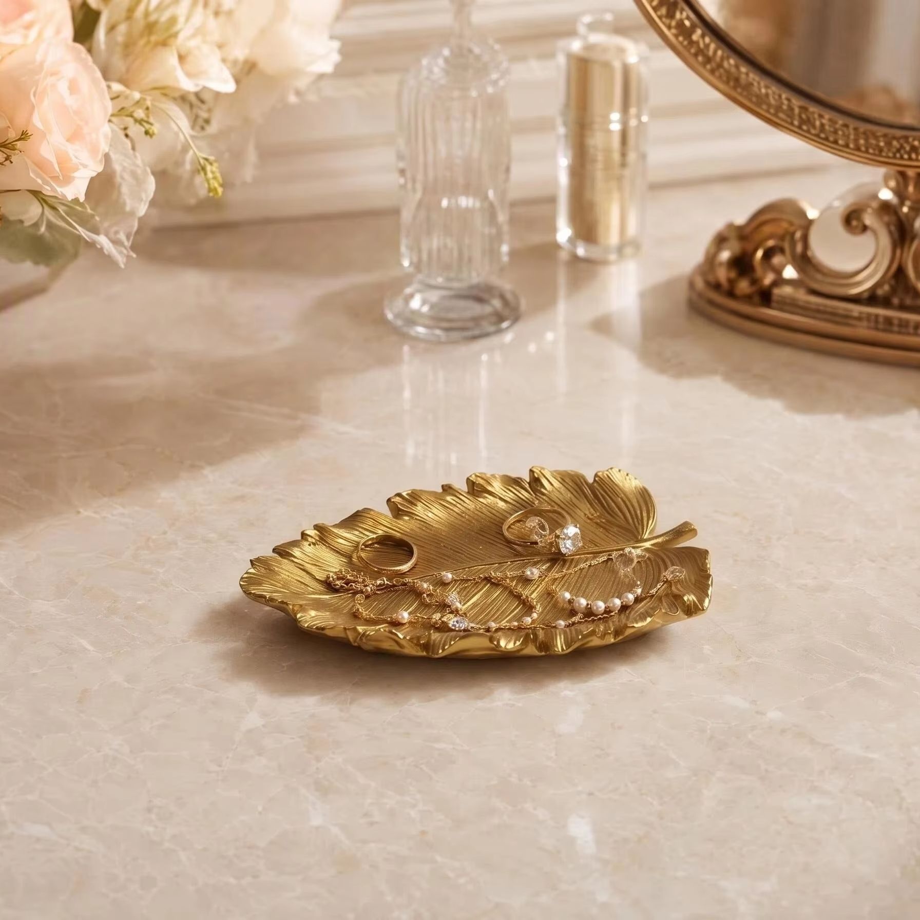 Light Luxury Golden Leaf Stora - огляд і ціна Luxury Lifestyle Items